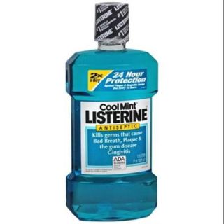Listerine Antiseptic Mouthwash, Cool Mint 33.8 oz (Pack of 3)