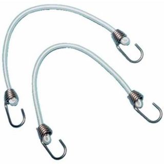 Sta Put Marine Bungee Cords with Stainless Steel Hook Ends, 2 Pack