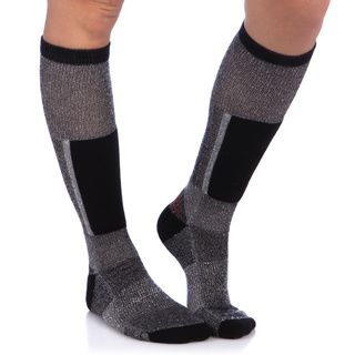 Smart Socks Black Cushioned Merino Wool Ski Socks (Pack of 3