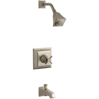 KOHLER Memoirs Vibrant Brushed Bronze 1 Handle Bathtub and Shower Faucet Trim Kit with Single Function Showerhead