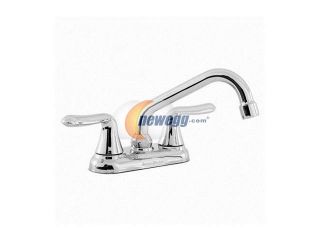 American Standard 2475.540.002 Colony Soft Double Handle Laundry Faucet with Brass Swing Spout and Hose End, Chrome