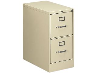 HON 512PL 510 Series Two Drawer Full Suspension File, Letter, 29h x25d, Putty