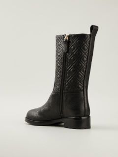 Tory Burch Quilted Ankle Boots