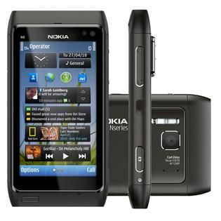 Nokia Nokia N8 16GB Unlocked GSM 3G 12MP Carl Zeiss Camera Cell Phone
