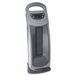 1,500 Watt Portable Electric Tower Heater with Remote Control