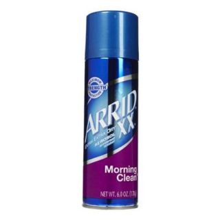 ARRID XX Anti Perspirant Deodorant Spray, Morning Clean 6 oz (Pack of 6)