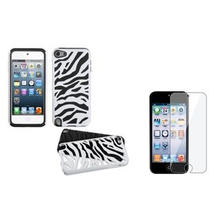 Insten Hybrid iPod Case Cover/ Clear LCD Screen Protector for Apple
