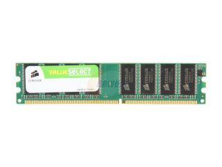 CORSAIR 1GB 184 Pin DDR SDRAM DDR 400 (PC 3200) Desktop Memory Model VS1GB400C3