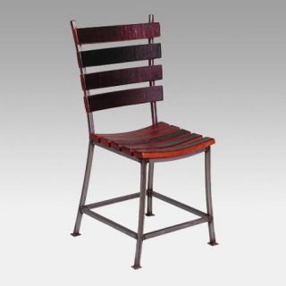 2 Day Designs Reclaimed Wine2Night Stave Back Dining Chair