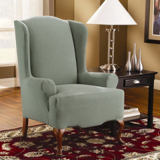 Sure Fit Stretch Spencer Wing Chair Slipcover