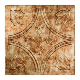 Fasade Traditional 5   2 ft. x 2 ft. Lay in Ceiling Tile in Bermuda Bronze L70 17