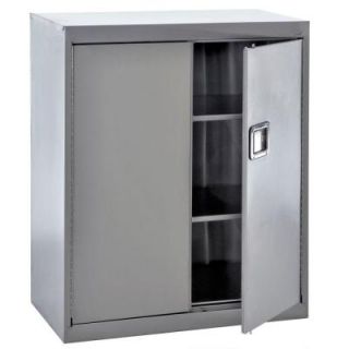 Sandusky 42 in. H x 36 in. W x 18 in. D Freestanding Stainless Steel Cabinet SA2D361842 XX