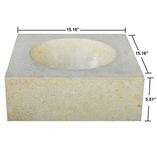 Concrete Small Cube Cream Sink  ™ Shopping   Great Deals