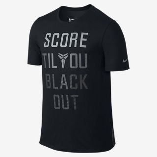 Kobe Black Out Mens T Shirt.