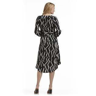 Jaclyn Smith   Womens Belted Dress   Tribal