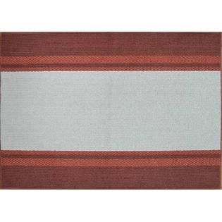 Essential Home  40 x 60 Nueva Stripe Burnt Orange Rug