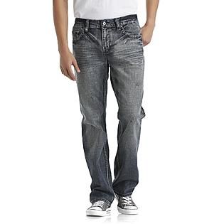Route 66   Mens Premium Slim Straight Jeans
