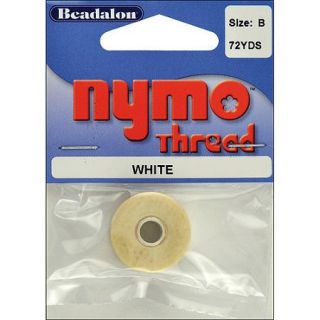 Beadalon Nymo Thread, .20" x 72yds