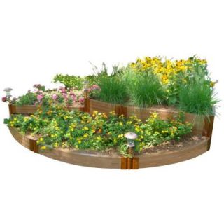Frame It All Two Inch Series 10 ft. x 10 ft. x 16.5 in. Composite English Country Garden Raised Garden Bed 300001156
