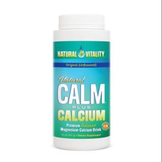 Natural Calm Plus Calcium Natural Vitality 16 oz Powder