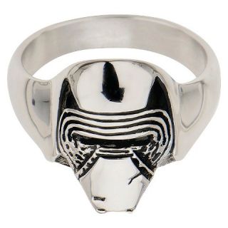 Mens Disney® Star Wars Lead Villain Kylo Ren Stainless Steel 3D Ring