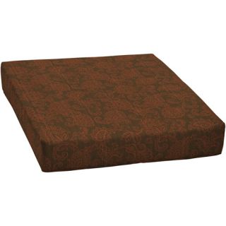 Better Homes and Gardens Outdoor Deep Seat Seat Cushion, Red Jacquard