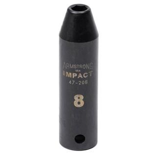 Armstrong 17 mm 6pt 1/2 in. dr. Deep Impact Socket   Tools   Ratchets