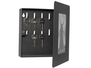 10 Position Key Holder In 4 Inch x 6 Inch Picture Frame