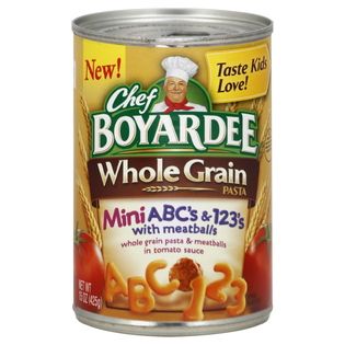 Chef Boyardee Mini ABCs & 123s with Meatballs, Whole Grain, 15 oz