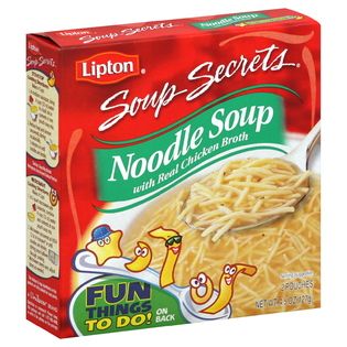 Lipton  Soup Secrets Soup, Noodle, 2 pouches [4.5 oz (127 g)]