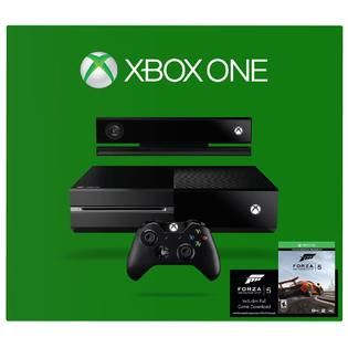 Microsoft Xbox One + Kinect with Forza Motorsport 5   6RZ00050   TVs