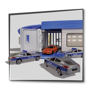 Dickie Toys Majorette Creatix Police Station   Toys & Games   Vehicles