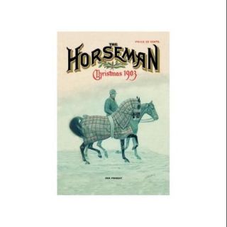 Horseman, Christmas 1903 Print (Unframed Paper Poster Giclee 20x29)