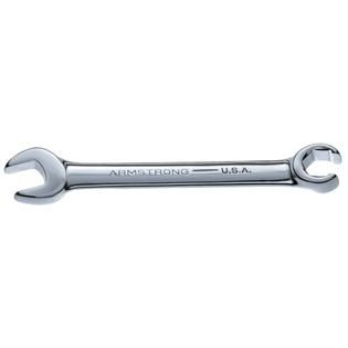Armstrong 11/16 in. 6 pt. Full Polish Combination Flare Nut Wrench