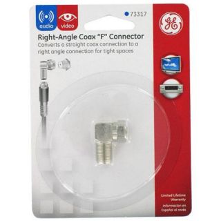 Jasco Right Angle Coax F Connector