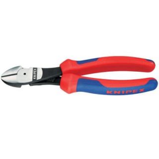 KNIPEX 5 1/2 in. High Leverage Diagonal Cutters with Comfort Grip 74 02 140