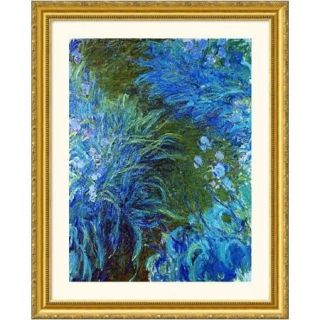 Great American Picture Museum Reproductions 'Iris' by Claude Monet Framed Photographic Print