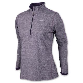 Womens Nike Element Half Zip Running Shirt   481320 585