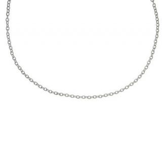 Judith Ripka Lexington 36 Chain Necklace Sterling —