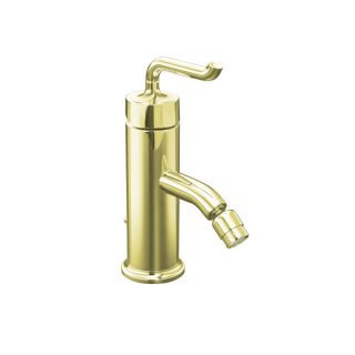 KOHLER Purist Vibrant French Gold Vertical Spray Bidet Faucet