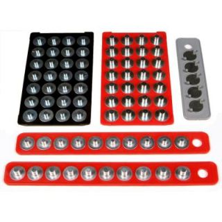 Mag Clip 3 Assorted Socket Value Pack Red, Gray and Black 72429