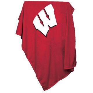 NCAA Wisconsin Sweatshirt Blanket