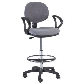 Offex Grey Ergonomic Adjustable Office Chair   15250875  