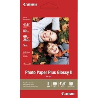 Canon Pp 201 Photo Paper Plus Ii   4" X 6"   Glossy   50 X Sheet (2311b022)