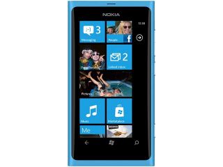 Open Box Nokia Lumia 800 16 GB storage, 512 MB RAM Blue 16GB Unlocked GSM Windows Smart Phone w/ Wi Fi / Bluetooth / 8 MP Camera / 3.7" Display 3.7"