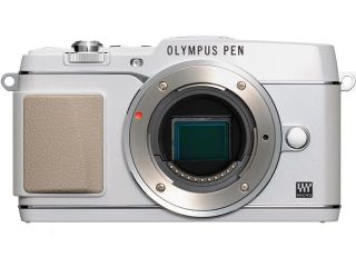OLYMPUS PEN E P5 V204053BU000 Black 16.1 MP 3.0" 1037K Touch LCD Micro Four Thirds interchangeable lens system camera with 17mm f1.8 and Black VF 4