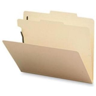 Sparco Classification Folder   Letter   8.50" X 11"   1 Dividers   Manila   10 / Box (SP17271)