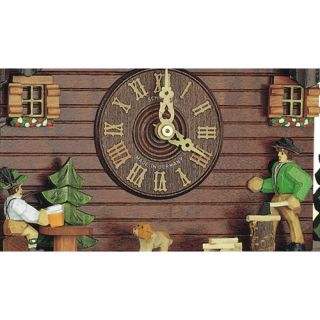 12.5 8 Day Movement Cuckoo Clock with Dancing Couples by Schneider