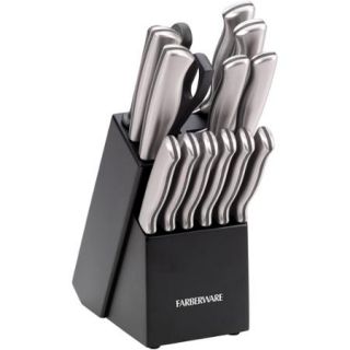 Farberware Stamped Stainless Steel 15 Piece Cutlery Set