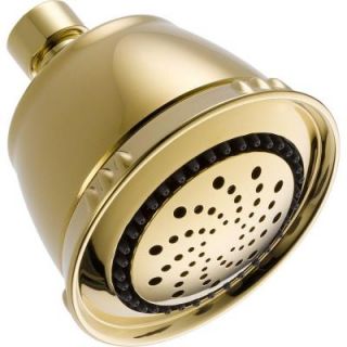 Delta Touch Clean 5 Spray 3 1/2 in. Fixed Shower Head in Stainless 52678 SS PK